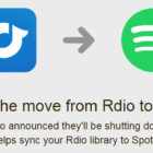 Cet outil transfère vos listes de lecture de Rdio à Spotify