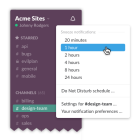 Slack ajoute le mode 'Do Not Disturb'